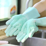 LUVAS DE SILICONE COM RESISTÊNCIA AO CALOR