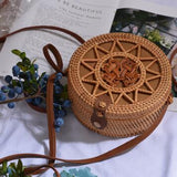 Bolsa de Palha Rattan Artesanal