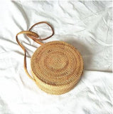 Bolsa de Palha Rattan Artesanal