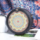 Bolsa de Palha Rattan Artesanal