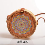 Bolsa de Palha Rattan Artesanal