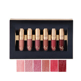 Beauty Glazed Matte Lipstick kit seis cores (longa duração)