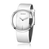 Relógio DOM Marca de Luxo Moda Casual Quartz De Couro