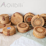 Bolsa de Palha Rattan Artesanal