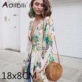Bolsa de Palha Rattan Artesanal