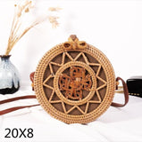 Bolsa de Palha Rattan Artesanal