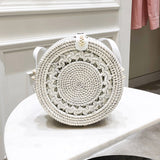 Bolsa de Palha Rattan Artesanal