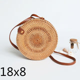 Bolsa de Palha Rattan Artesanal