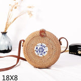 Bolsa de Palha Rattan Artesanal