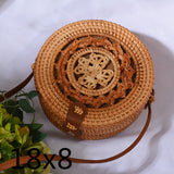 Bolsa de Palha Rattan Artesanal