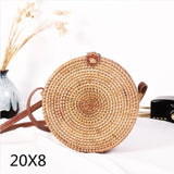 Bolsa de Palha Rattan Artesanal
