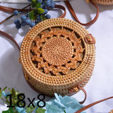 Bolsa de Palha Rattan Artesanal