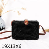 Bolsa de Palha Rattan Artesanal
