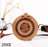 Bolsa de Palha Rattan Artesanal