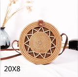 Bolsa de Palha Rattan Artesanal
