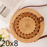 Bolsa de Palha Rattan Artesanal