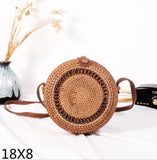 Bolsa de Palha Rattan Artesanal