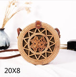 Bolsa de Palha Rattan Artesanal