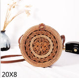 Bolsa de Palha Rattan Artesanal