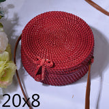 Bolsa de Palha Rattan Artesanal