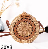 Bolsa de Palha Rattan Artesanal